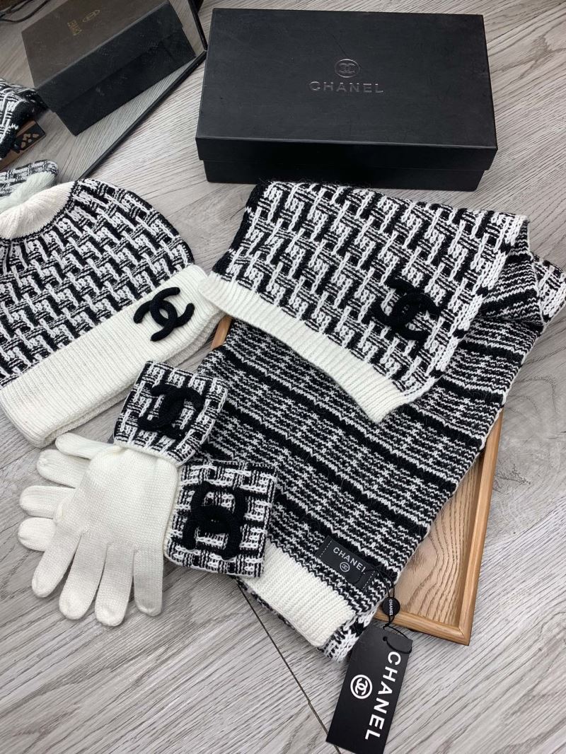 Chanel Caps Scarfs